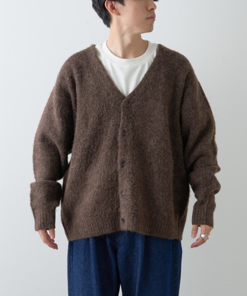 「CIAOPANIC TYPY」 ニットカーディガン MEDIUM ブラウン メンズ_画像3