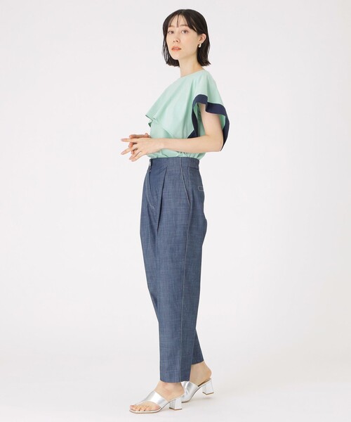 「CAST:」 デニムパンツ S ネイビー レディース_画像4