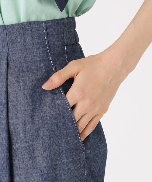 「CAST:」 デニムパンツ S ネイビー レディース_画像9