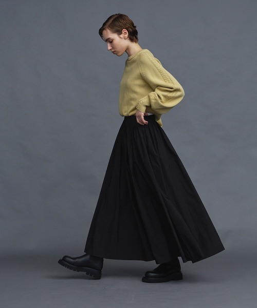 「N.O.R.C」 長袖ニット フリー グレー レディース_画像7