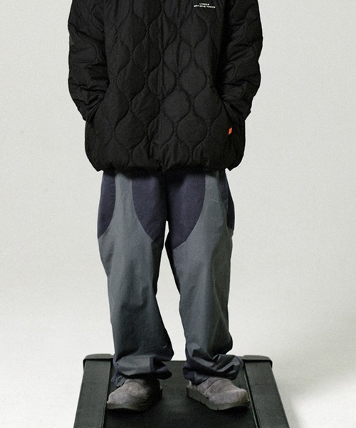 「LIBERE」 イージーパンツ M チャコール メンズ