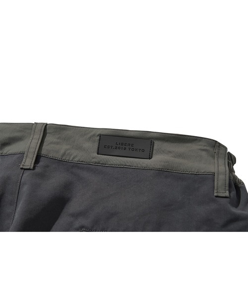 「LIBERE」 イージーパンツ M チャコール メンズ_画像9