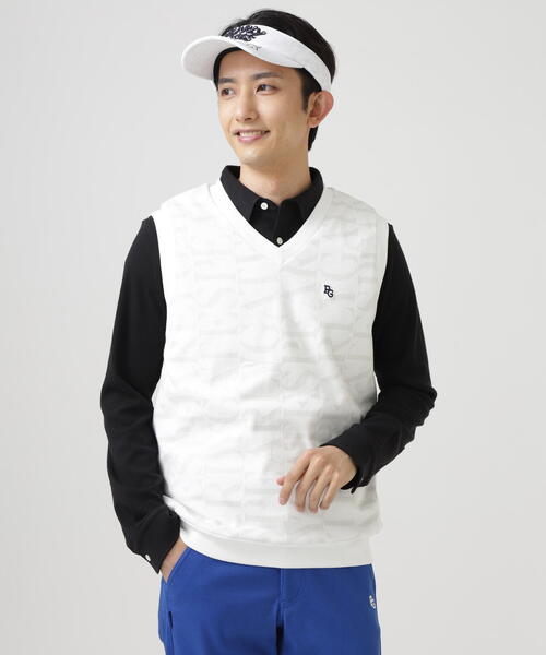 PEARLY GATES（パーリーゲイツ） ベスト ジレ 「PEARLY GATES」ダブル