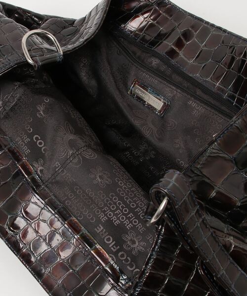 「COCCO FIORE」 ハンドバッグ - ブラック レディース_画像2