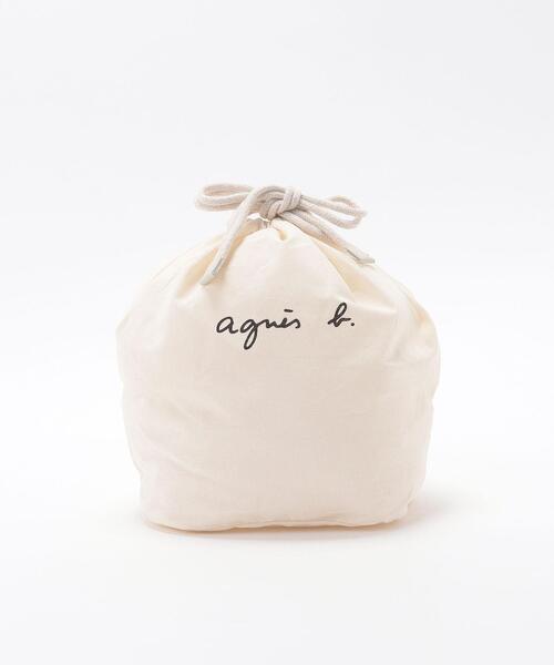 agnes b.（アニエスベー） かごバッグ FREE ホワイト系その他