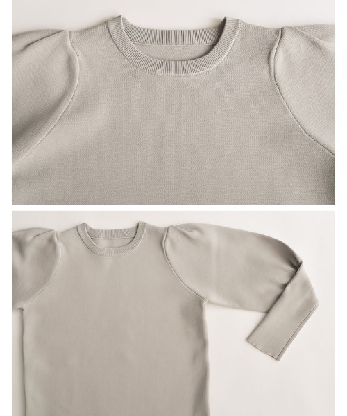 「Re:EDIT」 ニットワンピース MEDIUM アイボリー レディース_画像2