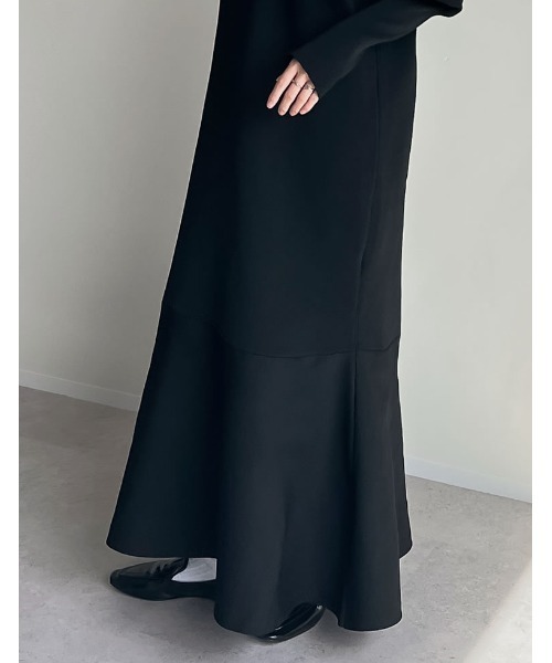 「Re:EDIT」 ニットワンピース MEDIUM アイボリー レディース_画像7