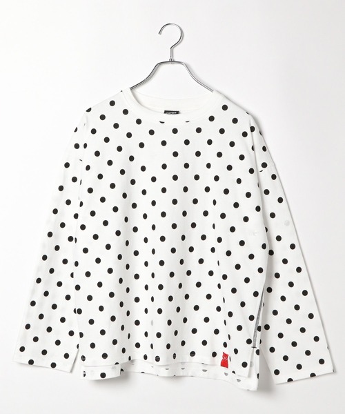 「FRAPBOIS half」 長袖カットソー LARGE ホワイト レディース_画像6