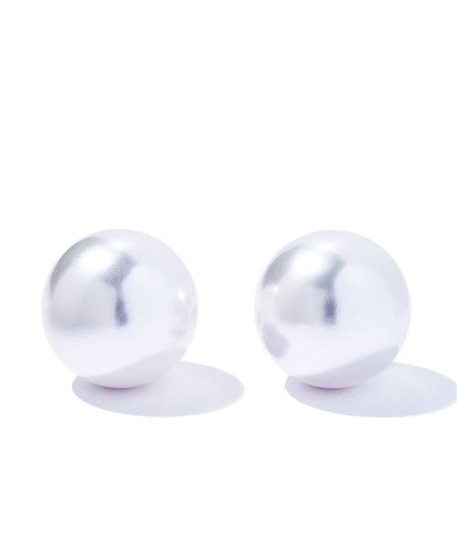 「IRIS47」 イヤリング（両耳用） FREE グレー レディース_画像2