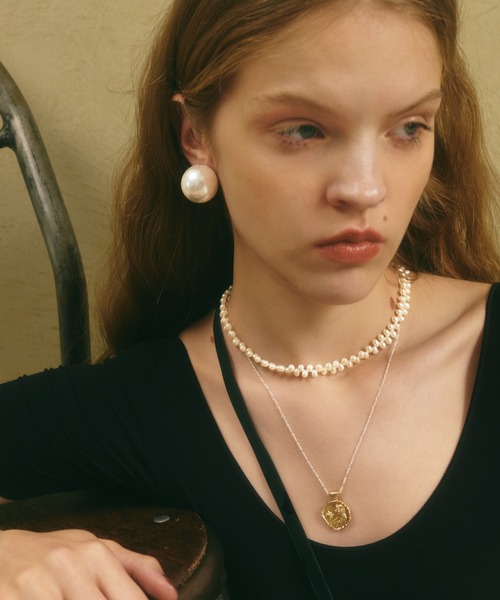 「IRIS47」 イヤリング（両耳用） FREE グレー レディース_画像6