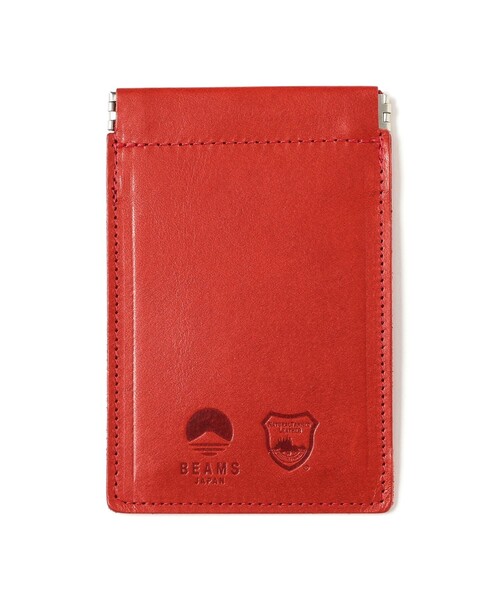 BEAMS JAPAN（ビームス ジャパン） カードケース 栃木レザー バネ口