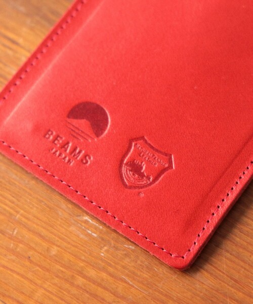 BEAMS JAPAN（ビームス ジャパン） カードケース 栃木レザー バネ口