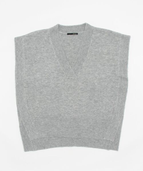 「Re.Verofonna」 ニットベスト MEDIUM オレンジ レディース_画像4