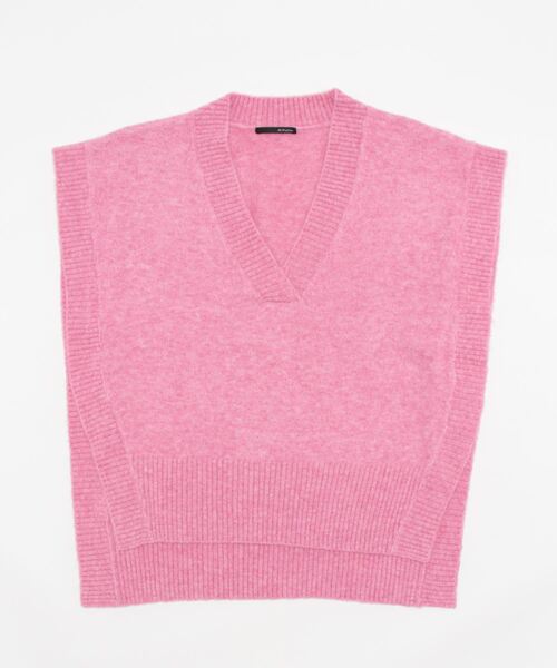 「Re.Verofonna」 ニットベスト MEDIUM オレンジ レディース_画像5