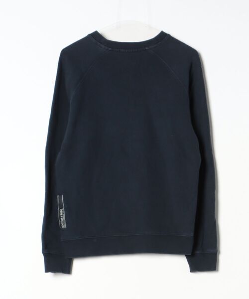 「SCOTCH&SODA」 ワンポイントスウェットカットソー S ネイビー メンズ_画像2