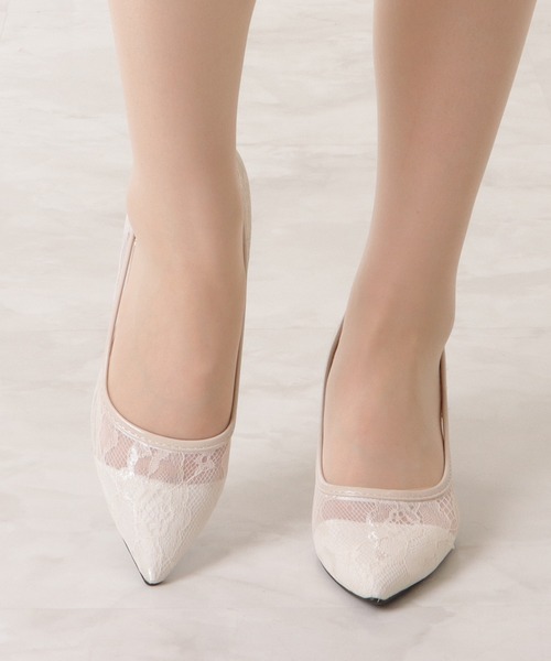 「Lace Ladies」 パンプス 24 ブラック レディース_画像6