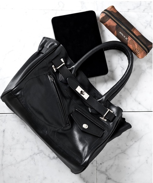 「BUFFALO BOBS」 ハンドバッグ FREE ブラック メンズ_画像5