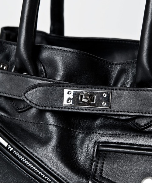 「BUFFALO BOBS」 ハンドバッグ FREE ブラック メンズ_画像6
