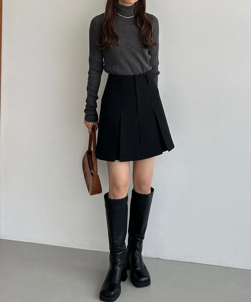 「callautia」 キュロット LARGE ダークブラウン レディース_画像5