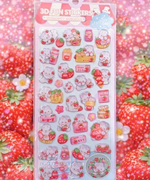FLANEEK. ステッカー ぷっくりうさちゃんシール : ZOZOTOWN Yahoo!店