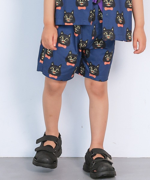 MARKEY'S（マーキーズ） ハーフパンツ パンツ 短パン 総柄メッシュ