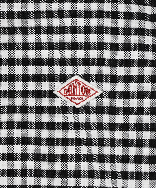 「DANTON」 長袖ブラウス 38 ブラック系その他 レディースの画像