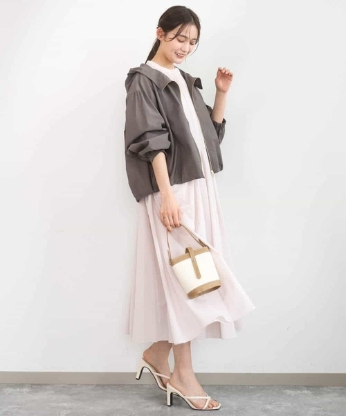 MK MICHEL KLEIN エムケー ミッシェルクラン ワンピース 夏 半袖 洗える サッカー調ウエスト切り替えワンピース ZOZOTOWN Yahoo 店 - 通販 - Yahoo ショッピング