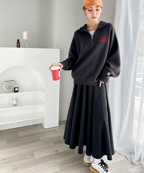 「Java」 スウェットカットソー LARGE グレー レディース_画像7
