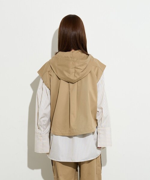 BーDAY STORE（ビーデイストア） ベスト ジレ 「B-DAY STORE」フード