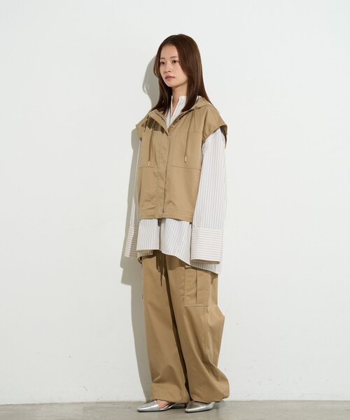 BーDAY STORE（ビーデイストア） ベスト ジレ 「B-DAY STORE」フード