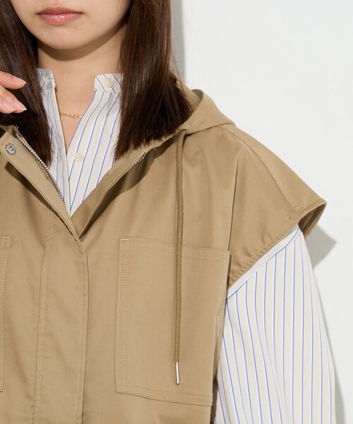 BーDAY STORE（ビーデイストア） ベスト ジレ 「B-DAY STORE」フード