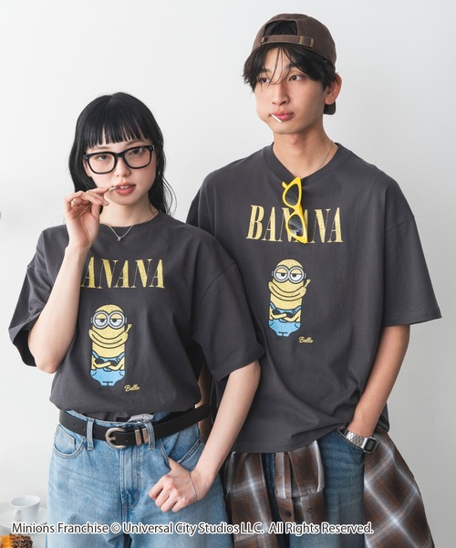 MINIONS（ミニオンズ） tシャツ WEGO/「26年春夏新作」キャラクターズ 