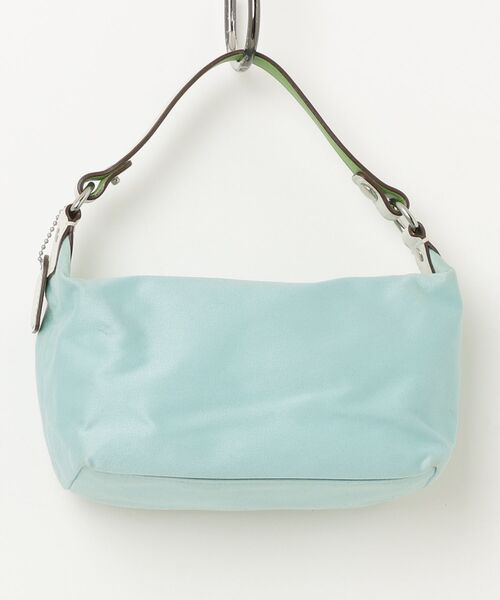 COACH（コーチ）　ミニハンドバッグ　ライトブルー COACH（コーチ） ハンドバッグ - ブルー レディース : ZOZOTOWN Yahoo