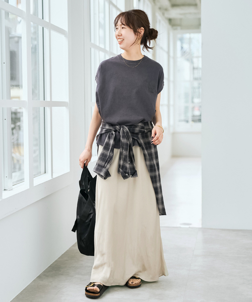 「Spick \u0026 Span」 スカート 38 チャコールグレー レディースの画像