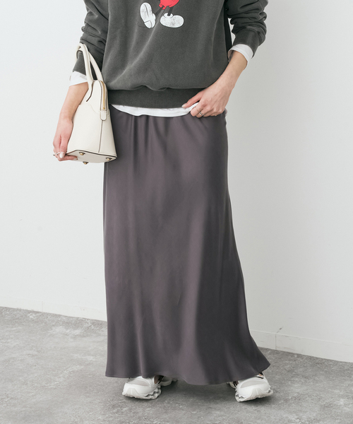 「Spick \u0026 Span」 スカート 38 チャコールグレー レディースの画像