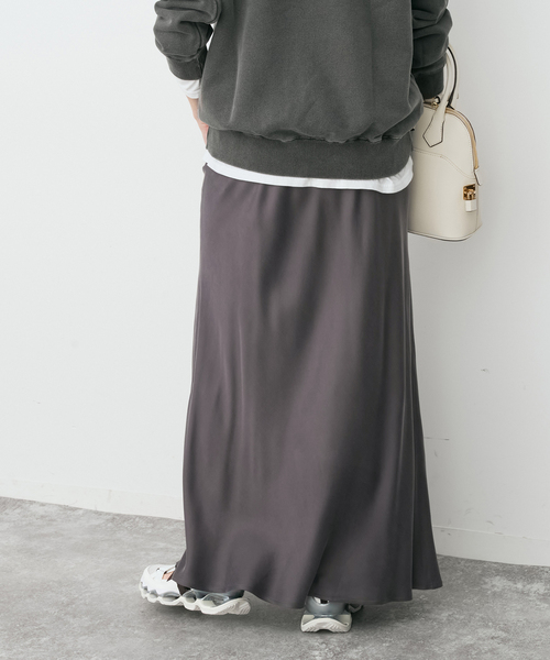 「Spick \u0026 Span」 スカート 38 チャコールグレー レディースの画像