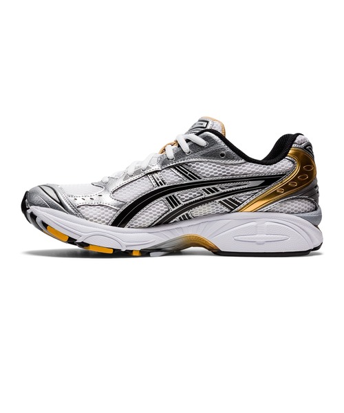 ASICS（アシックス） ローカットスニーカー 26 ホワイト×ゴールド 