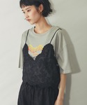 キャミソール 「セットアップ対応」スカラップ ...の詳細画像3