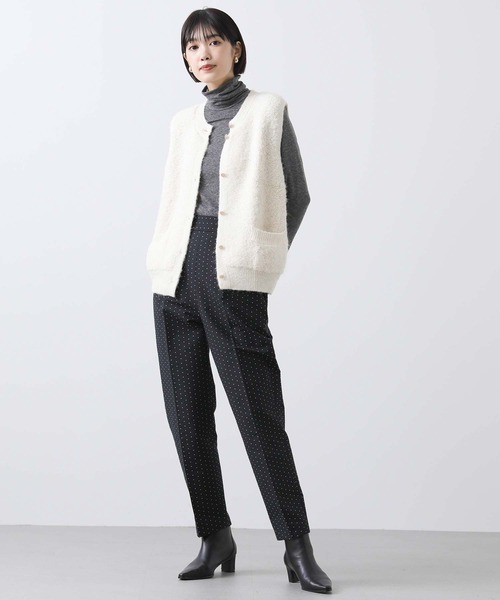 「Gready Brilliant」 ニットベスト 38 グレー レディース_画像2