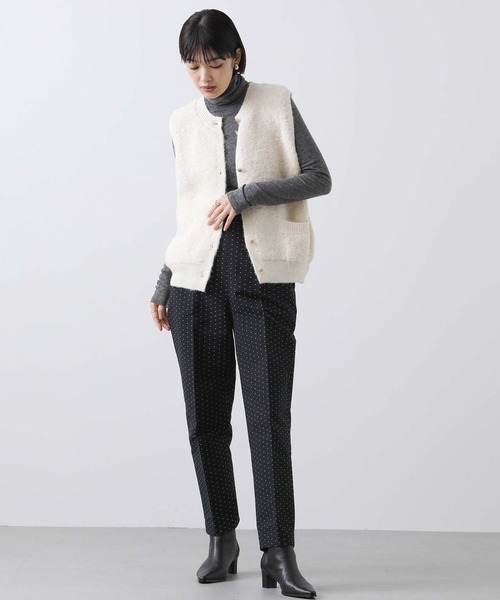 「Gready Brilliant」 ニットベスト 38 グレー レディース_画像5