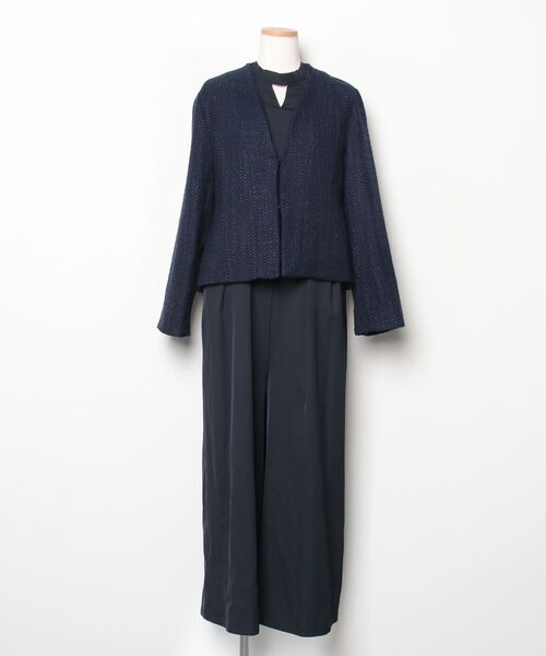 RUIRUE BOUTIQUE（ルイルエブティック） セットアップ L ネイビー 