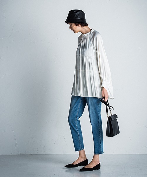 「MAYSON GREY」 長袖ブラウス M オフホワイト レディース_画像3