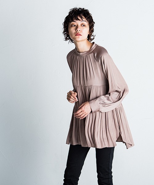 「MAYSON GREY」 長袖ブラウス M オフホワイト レディース_画像4