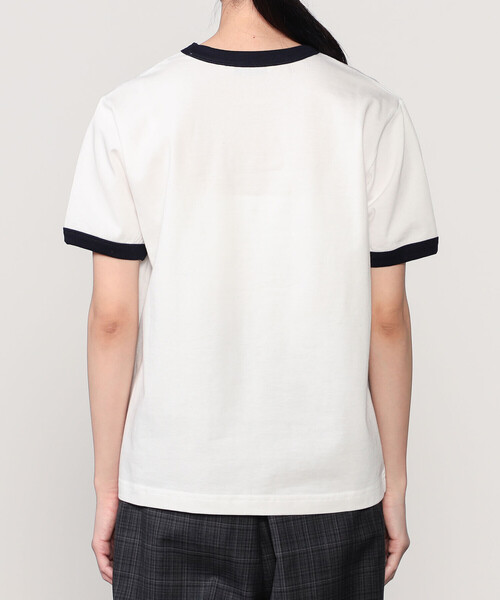 「FARAH」 半袖Tシャツ S ブルー系その他 レディース_画像8