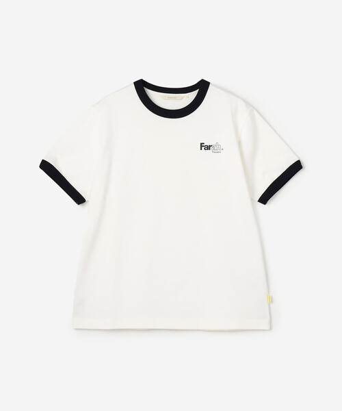 「FARAH」 半袖Tシャツ S ブルー系その他 レディース_画像9