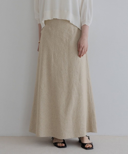 A part by（アパートバイ） ロング スカート 「Sサイズ展開」リネン