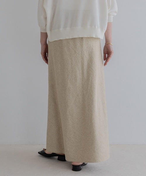 A part by（アパートバイ） ロング スカート 「Sサイズ展開」リネン