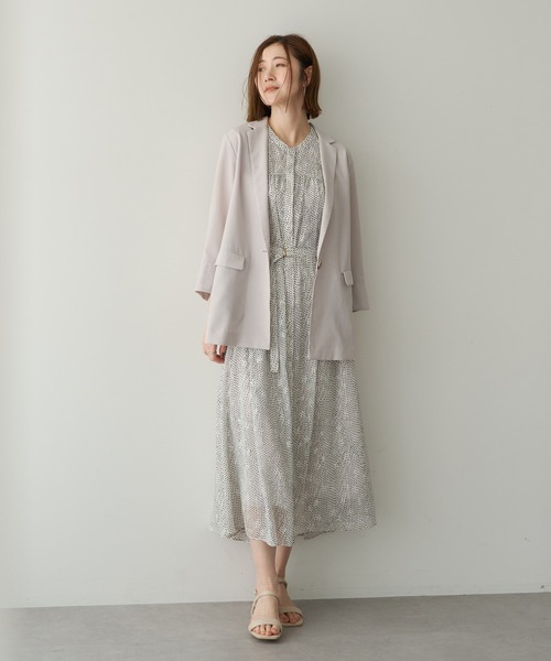 YECCA VECCA（イェッカヴェッカ） ワンピース 夏 シアードット柄