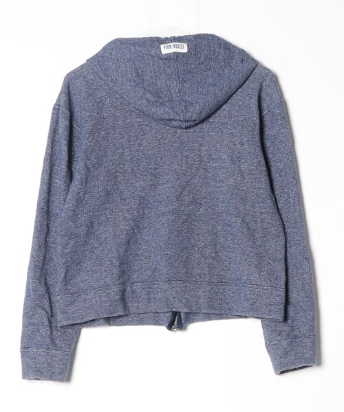 PINK HOUSE（ピンクハウス） ジップアップパーカー LARGE ネイビー 