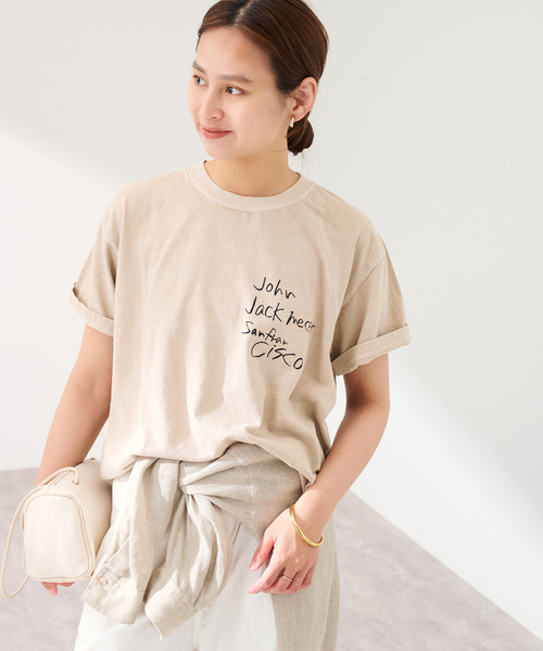 FRAMeWORK（フレームワーク） tシャツ 「追加」J.J.MERCER フォト